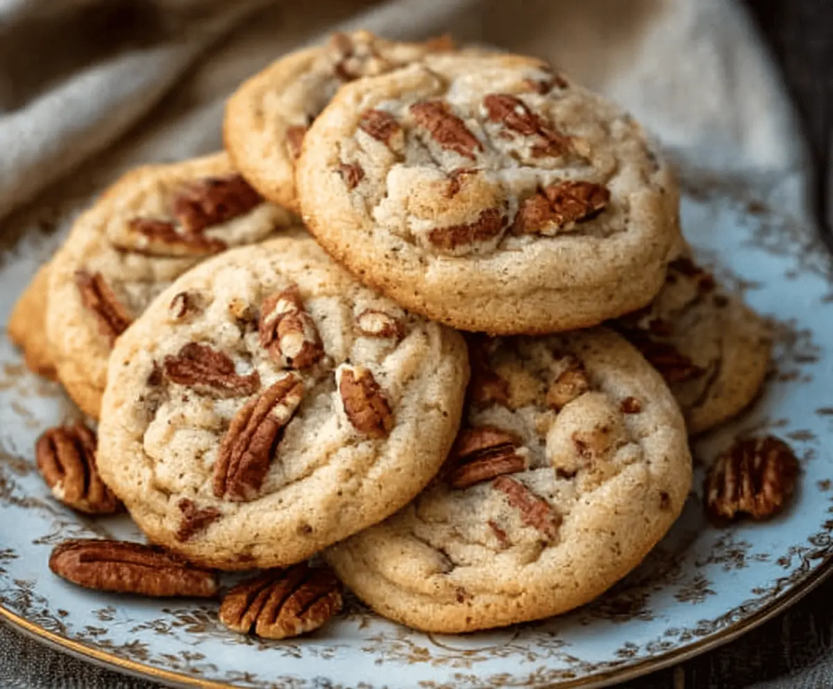 Easy Butter Pecan Cookies Recipe