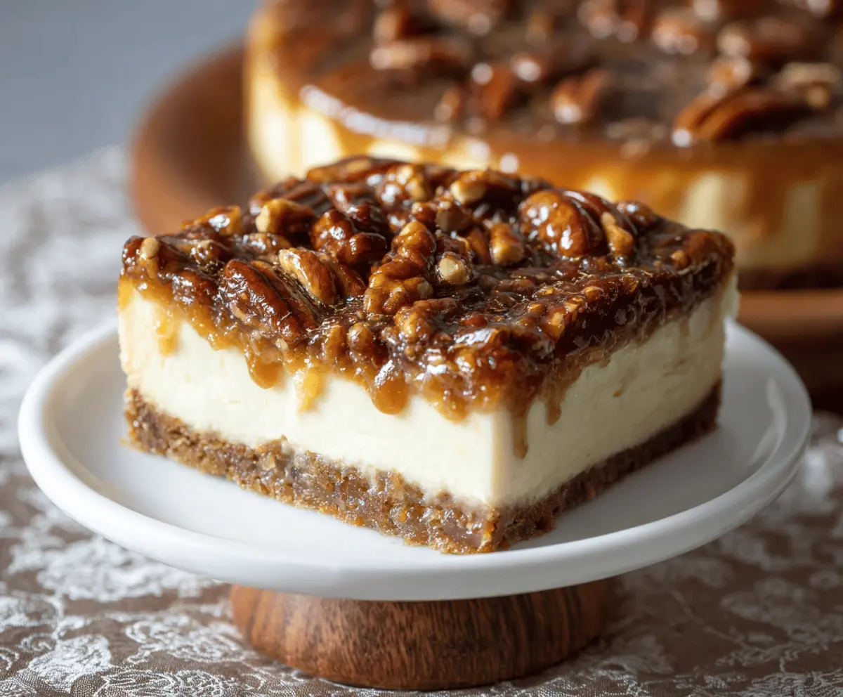 Easy Pecan Pie Cheesecake Recipe