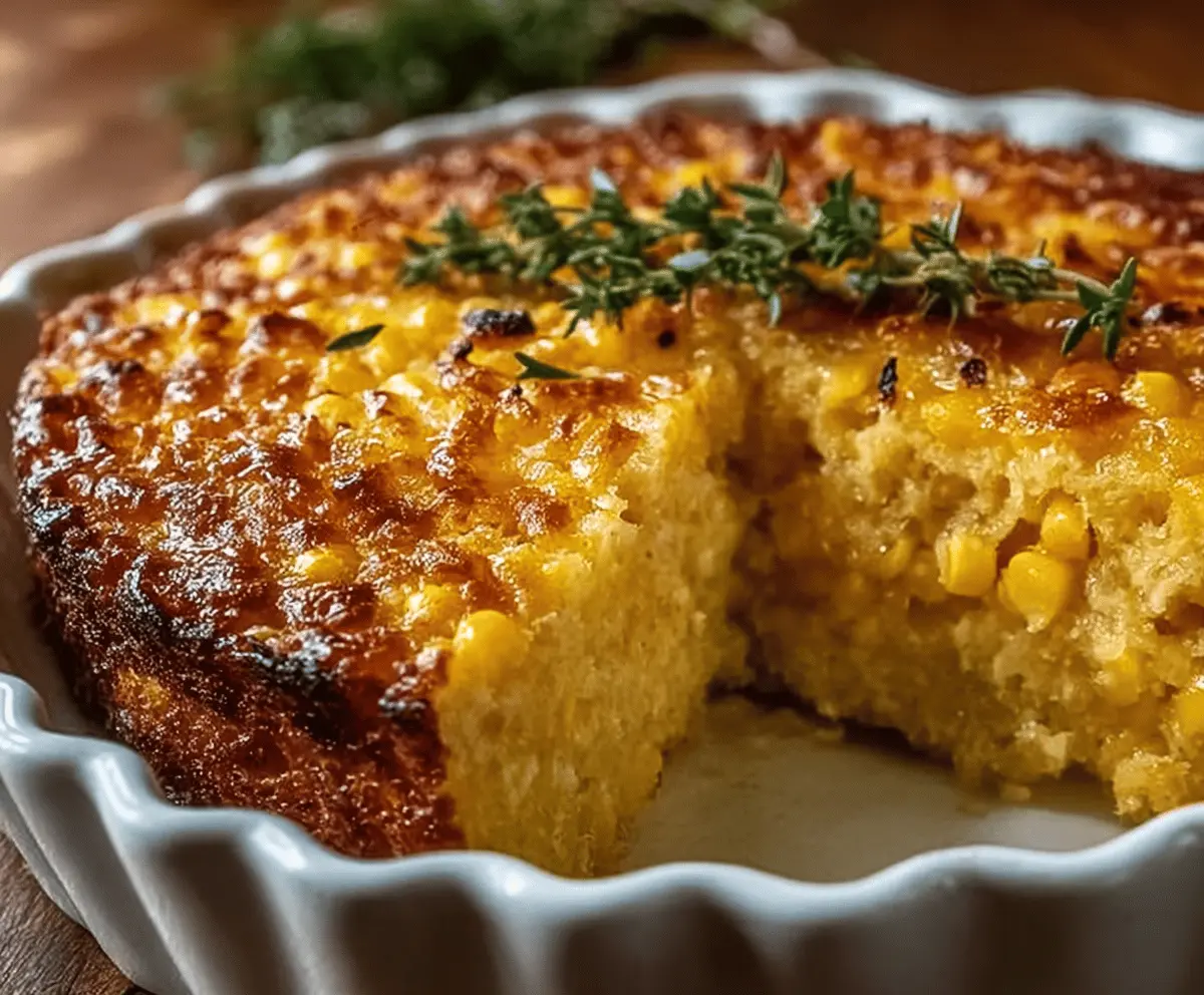 Easy Honey-Glazed Corn Casserole