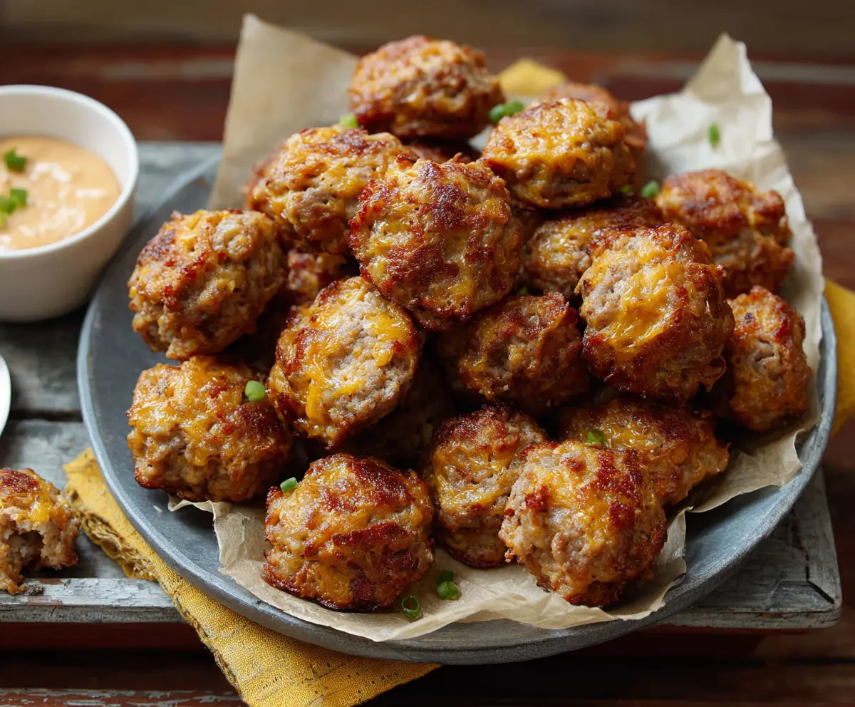 Easy Bisquick Sausage Balls Recipe