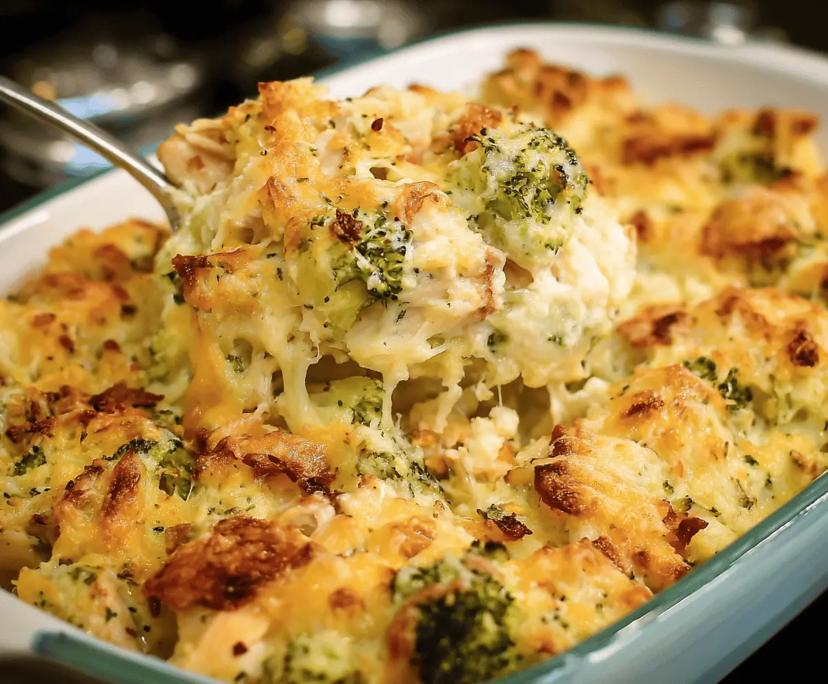 Easy Broccoli Chicken Casserole