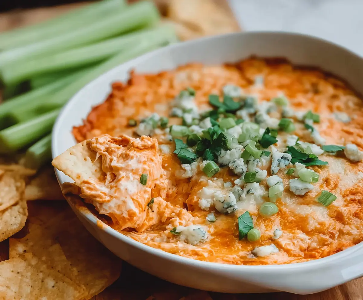 Easy Buffalo Chicken Dip Recipe