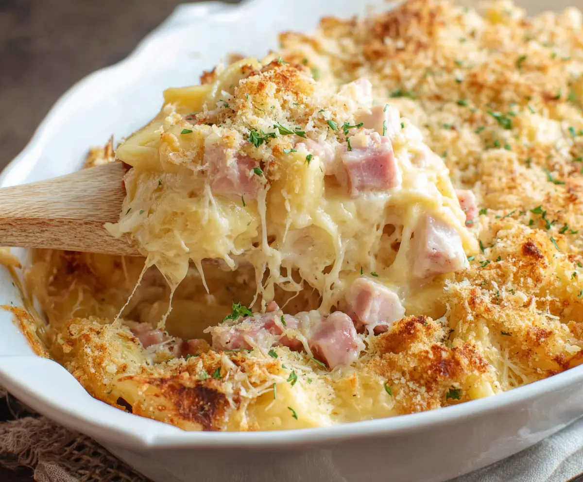 Easy Chicken Cordon Bleu Casserole
