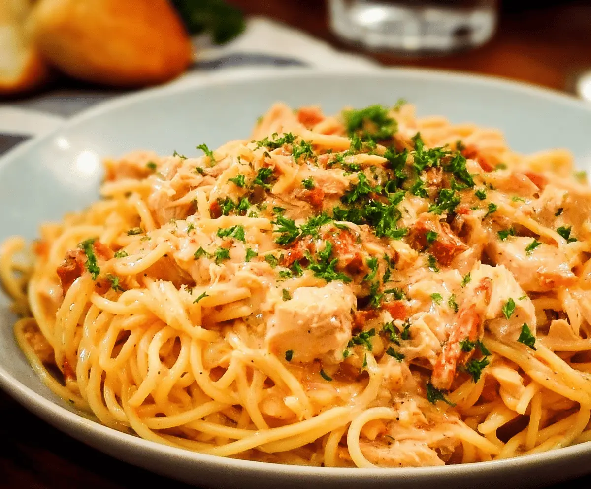Easy Chicken Spaghetti Recipe