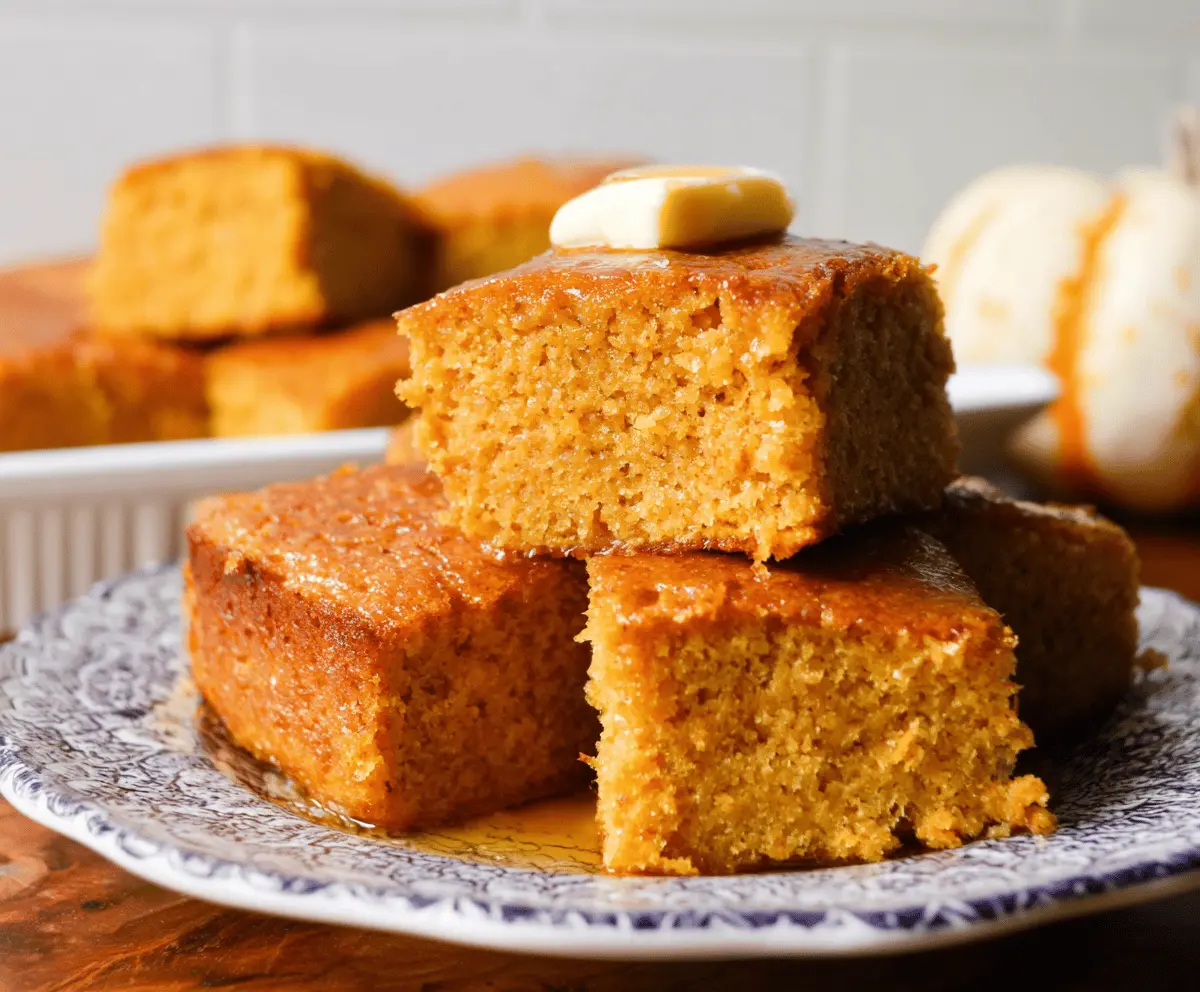 Best Honey Butter Sweet Potato Cornbread