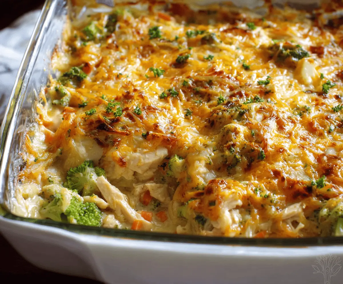 Easy Low Carb Chicken Casserole