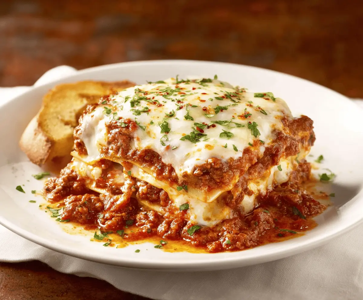 Easy Lasagna Recipe Like Maggiano's