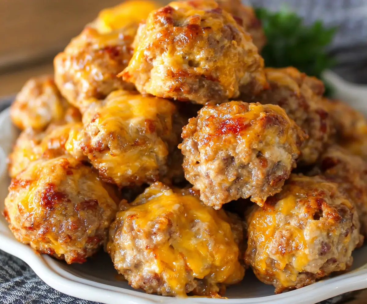 Easy Pioneer Woman Sausage Balls