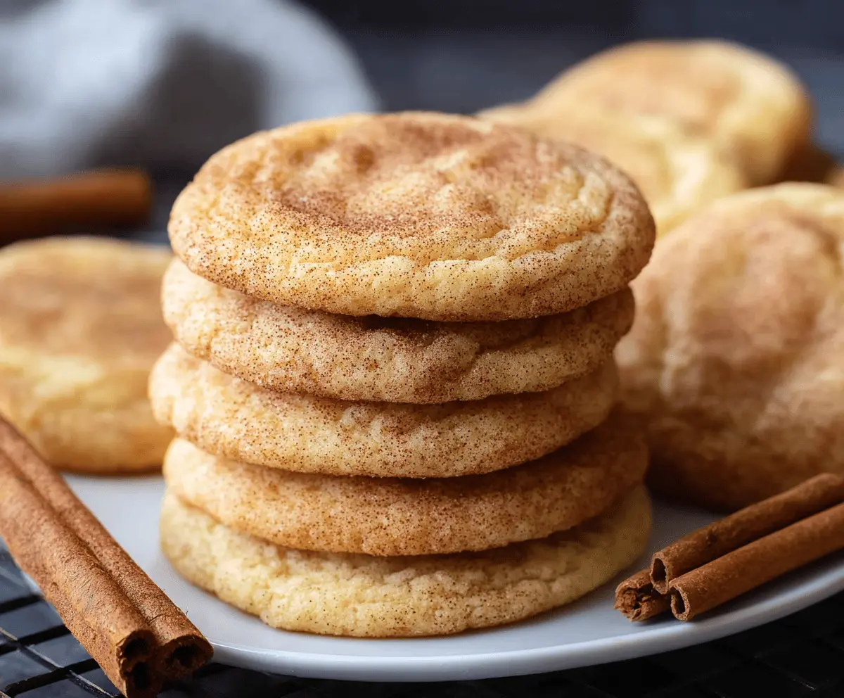 Easy Snickerdoodle Cookies Recipe