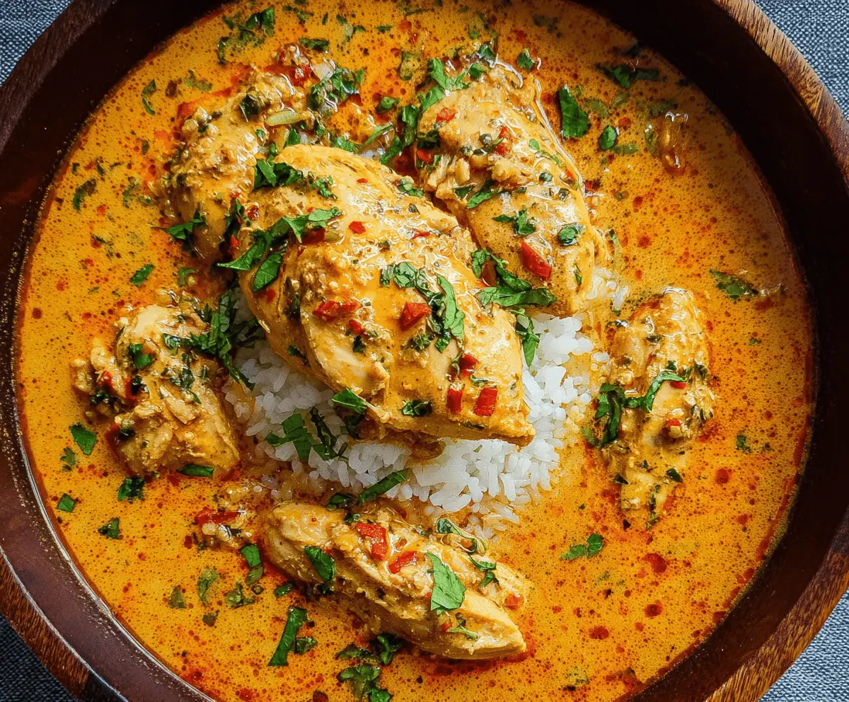 Spicy Brazilian Coconut Chicken Recipe