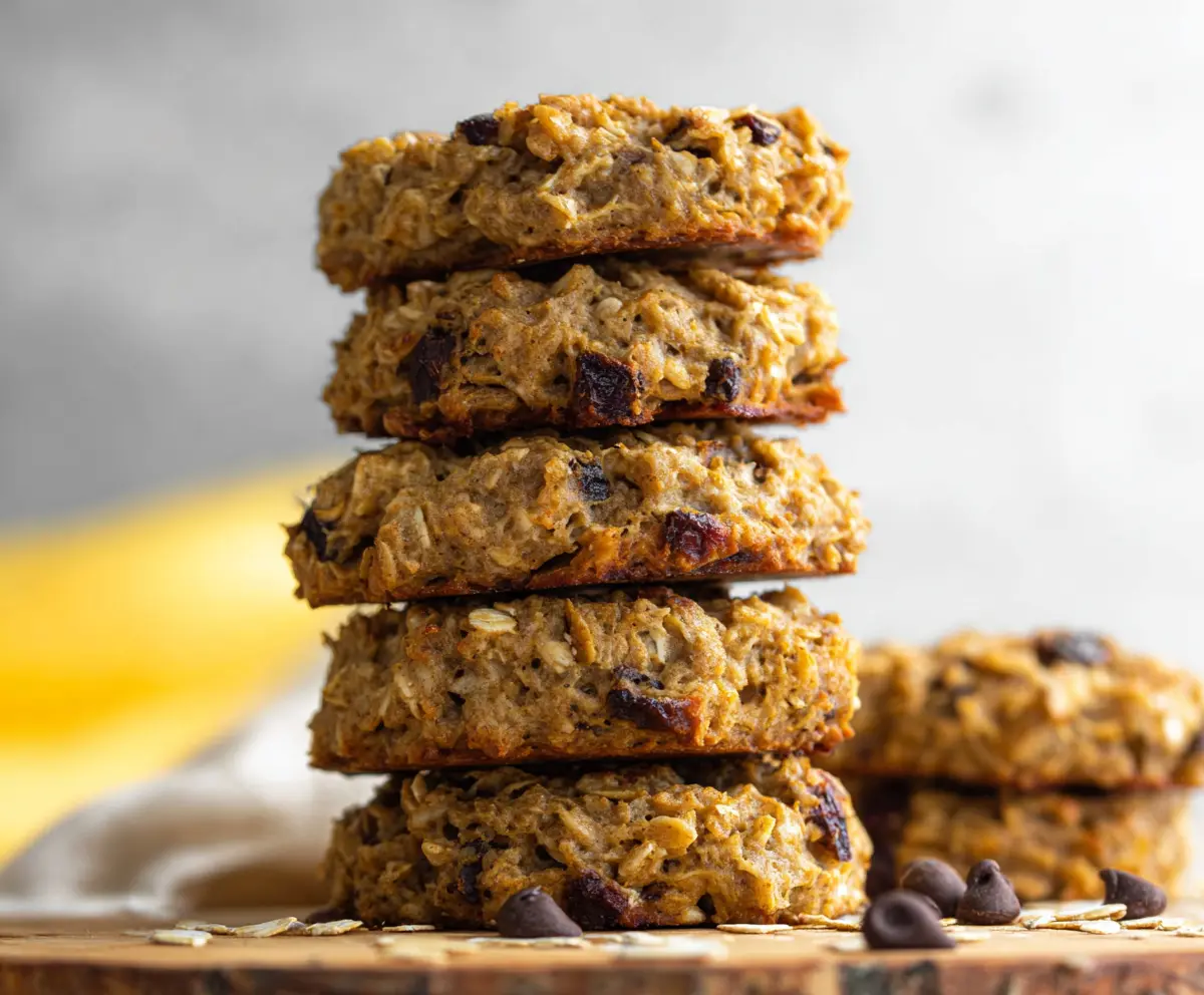 Easy Banana Oatmeal Cookies
