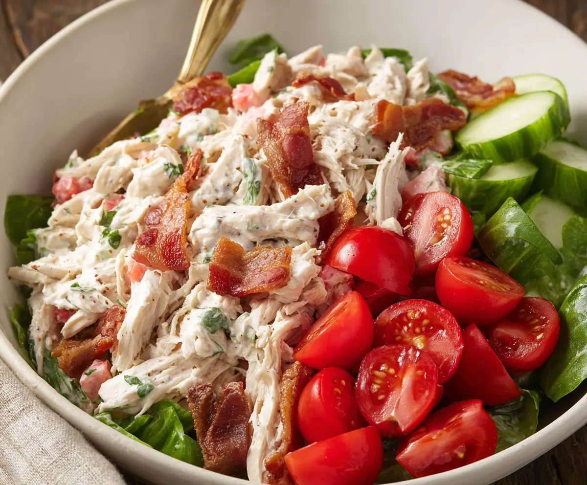 Easy BLT Chicken Salad Recipe