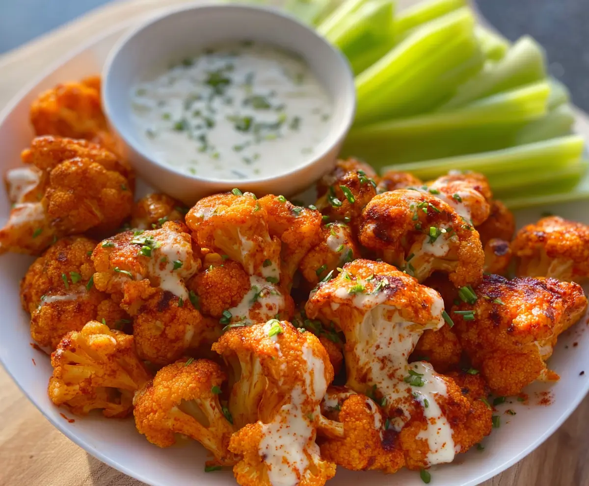 Easy Buffalo Cauliflower Bites Recipe