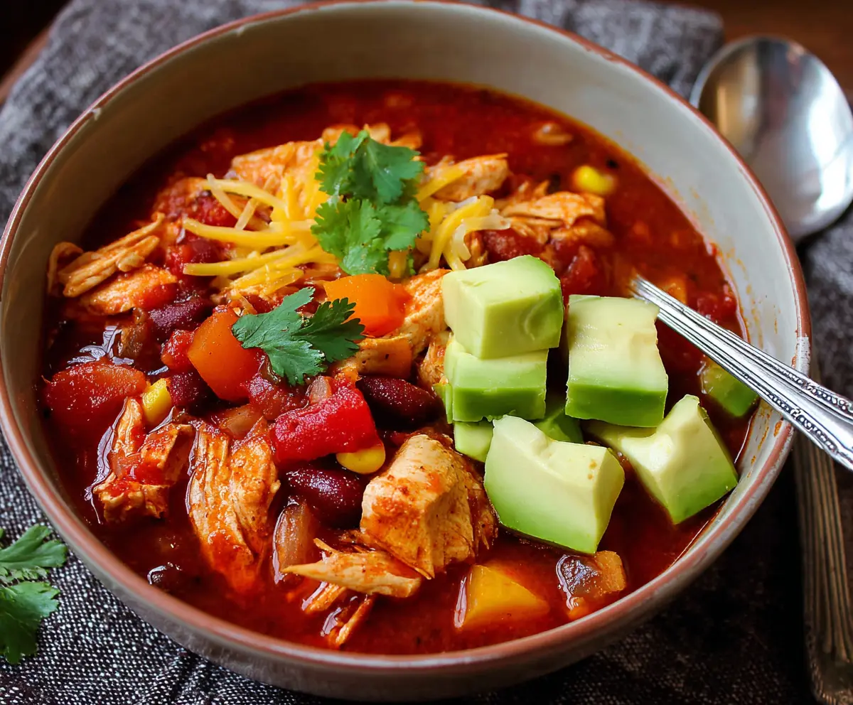 Easy Chicken Chili Recipe
