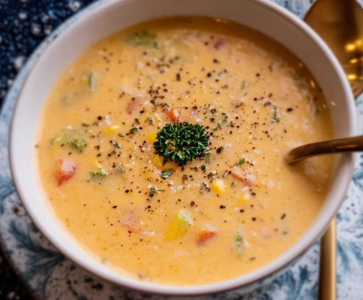 Easy Creamy Vegetable Soup Recipe