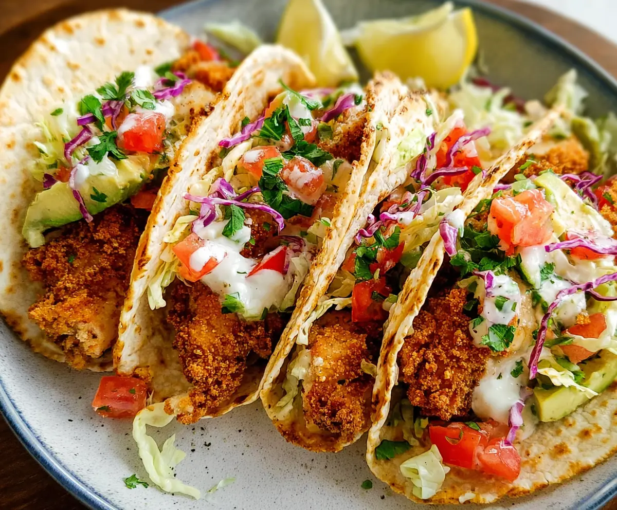 Easy Crispy Chicken Tacos Recipe