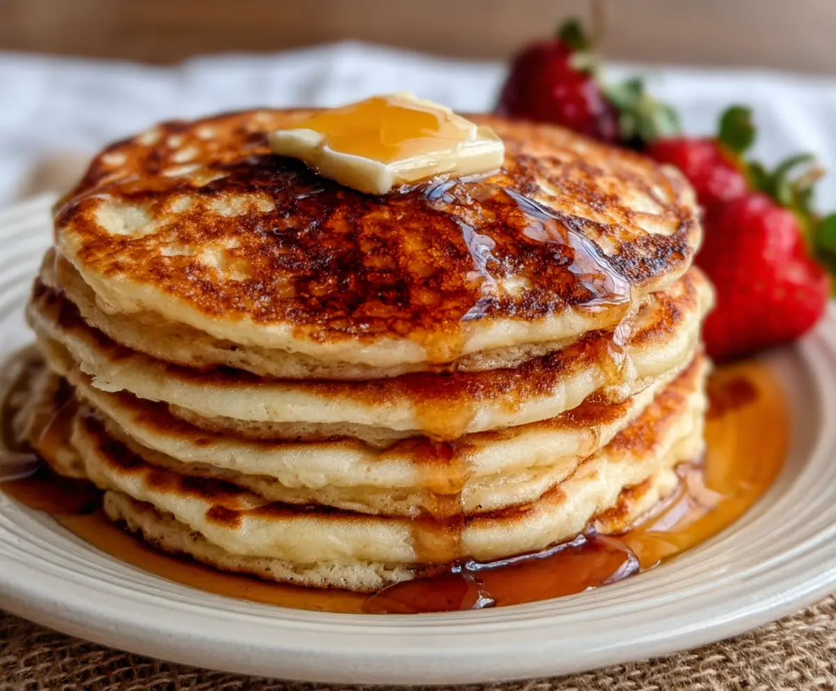 Fluffy Sourdough Discard Pancakes Recipe