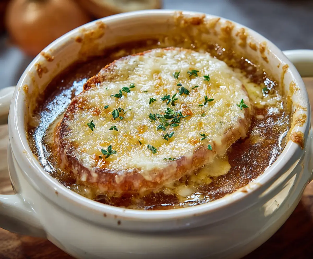 Classic French Onion Soup Recipe
