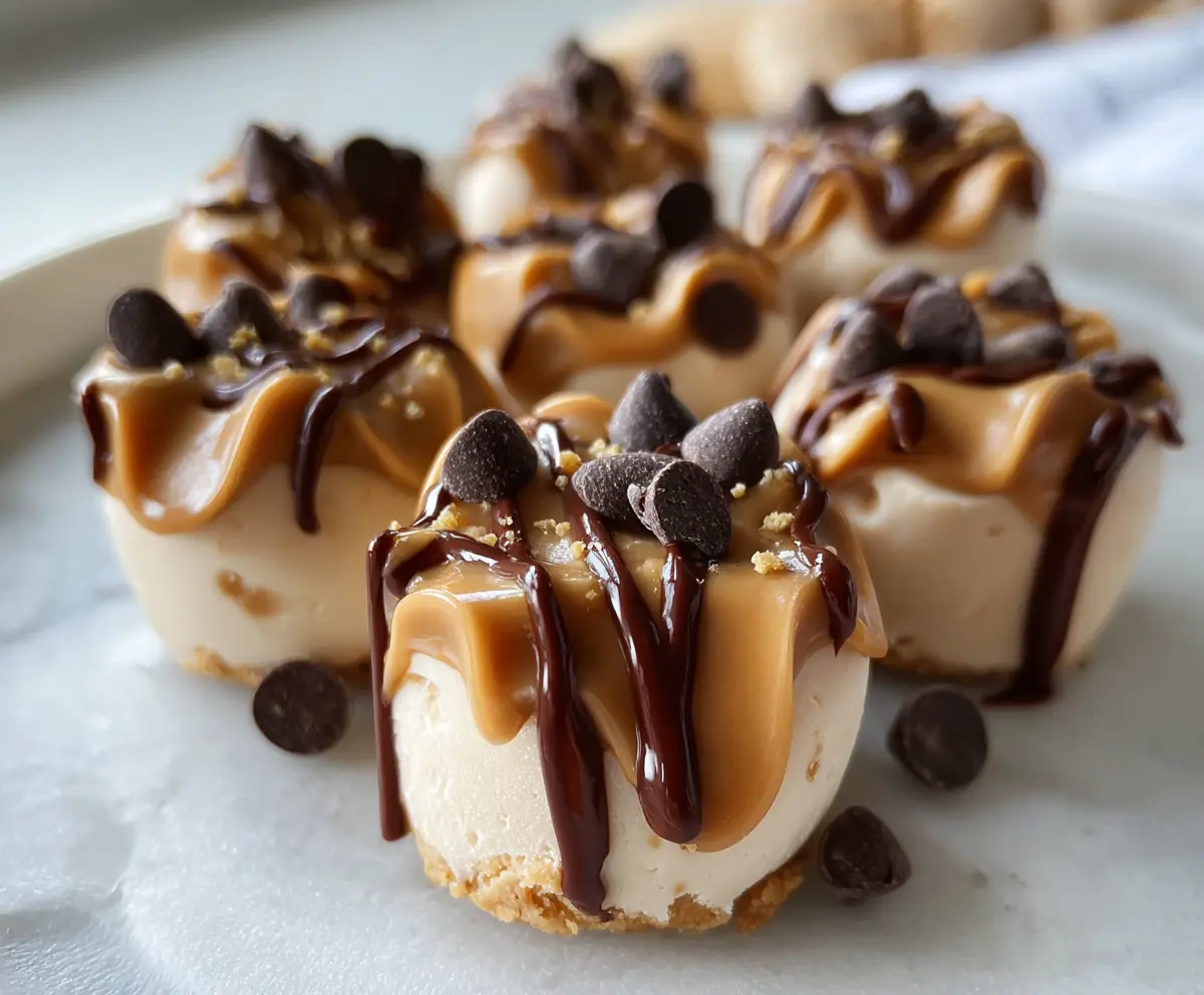 Easy Frozen Peanut Butter Yogurt Bites