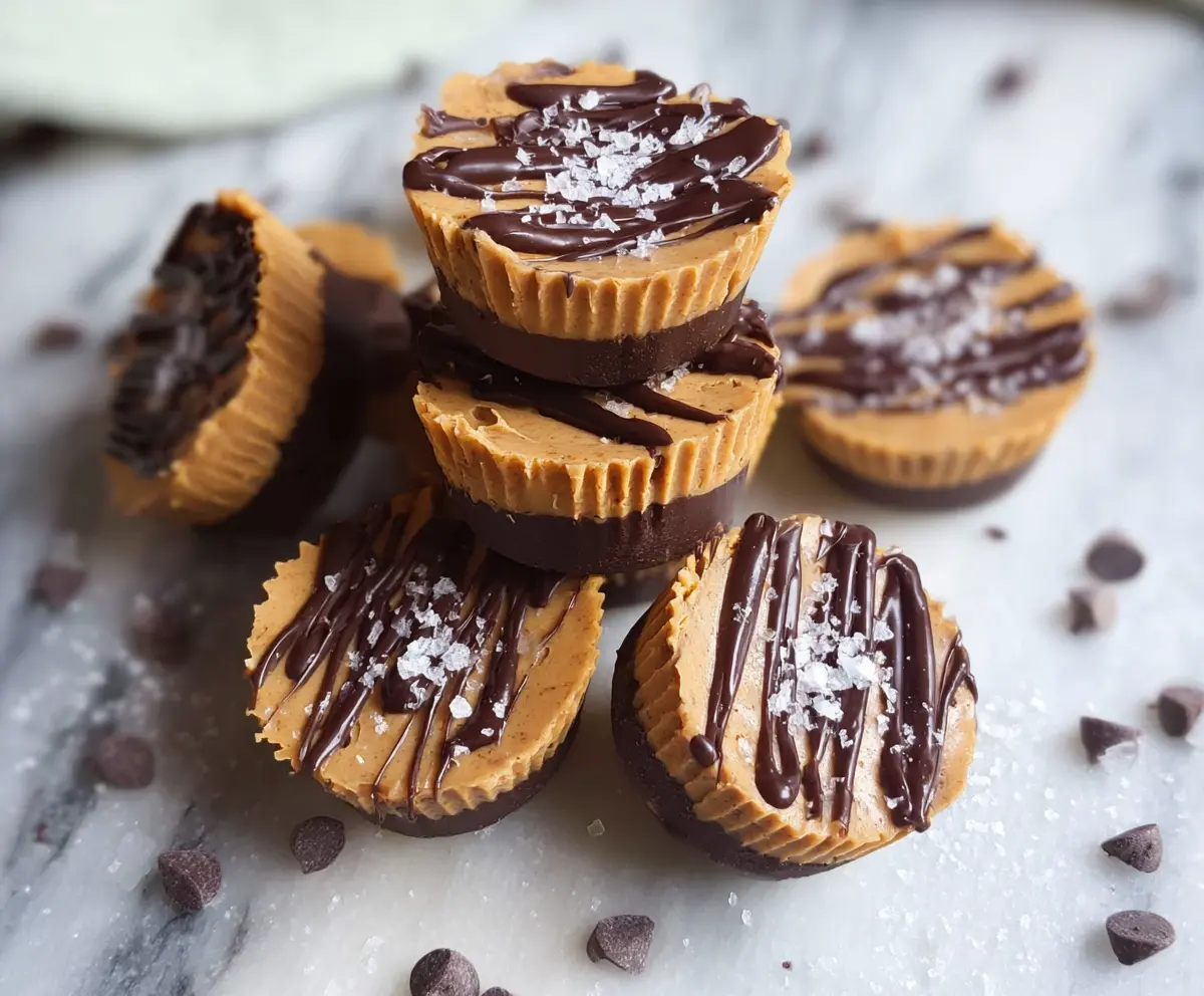 Healthy 3-Ingredient Peanut Butter Cups