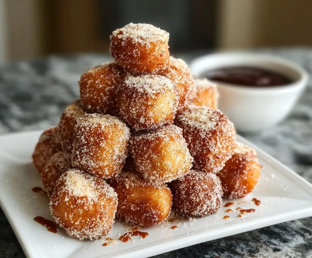 Easy Healthy Air Fryer Churro Bites