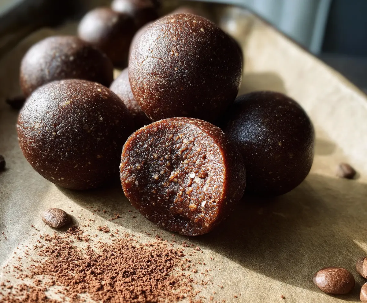 Mocha Espresso Protein Balls Recipe