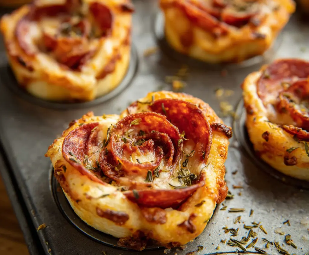 Delicious romantic heart-shaped pizza roses perfect for special occasions and date night dinners.