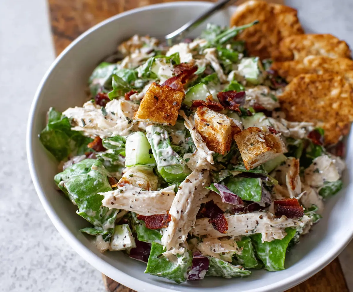 Easy Rotisserie Chicken Salad Recipe