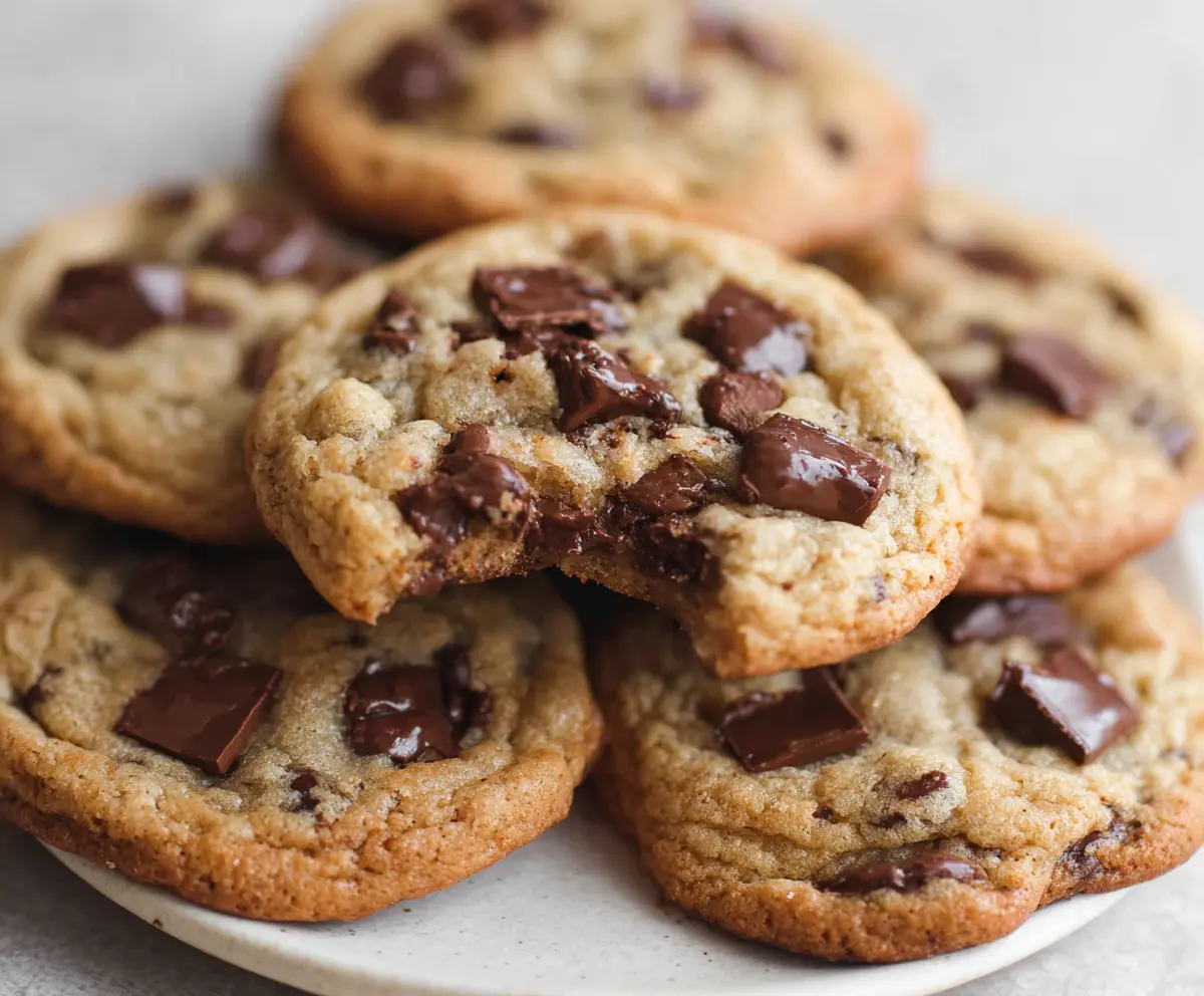 Easy Sourdough Discard Chocolate Chip Cookies