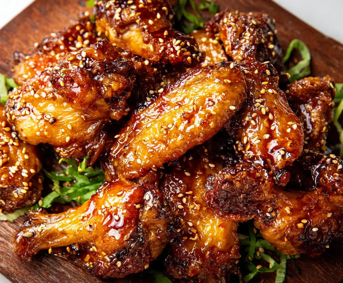 Sticky Pineapple Teriyaki Wings