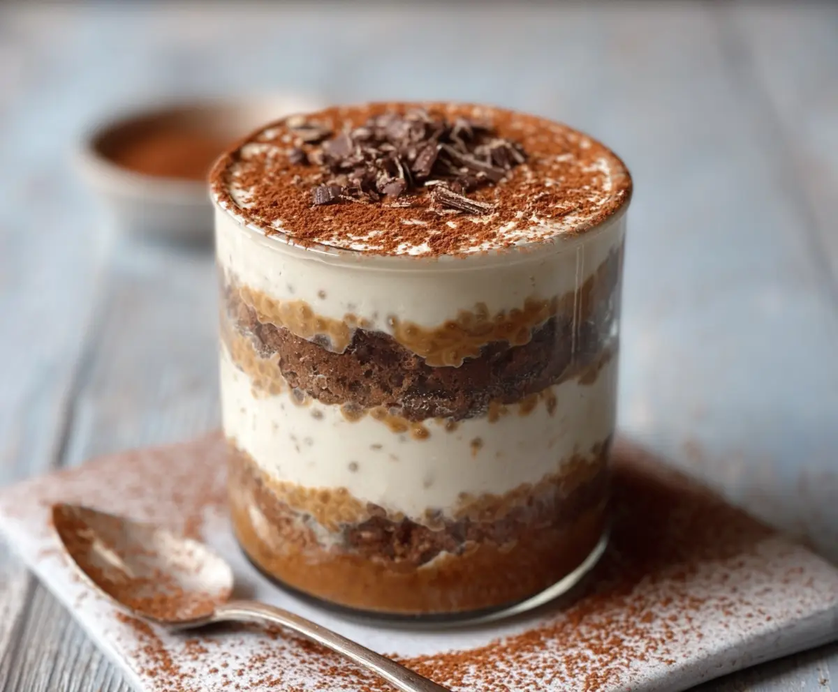 Easy Tiramisu Overnight Oats Recipe