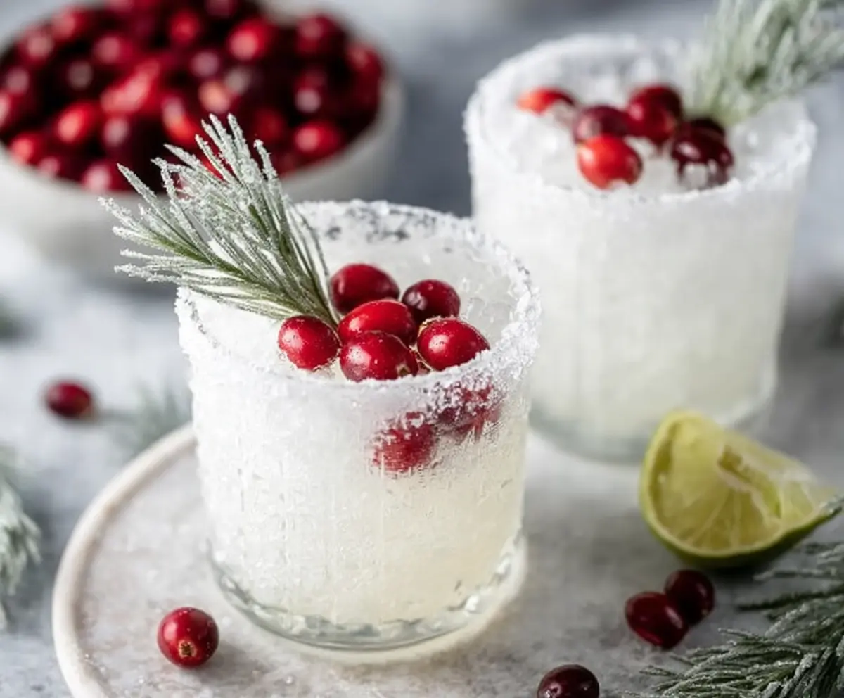 Fresh White Christmas Margarita Recipe