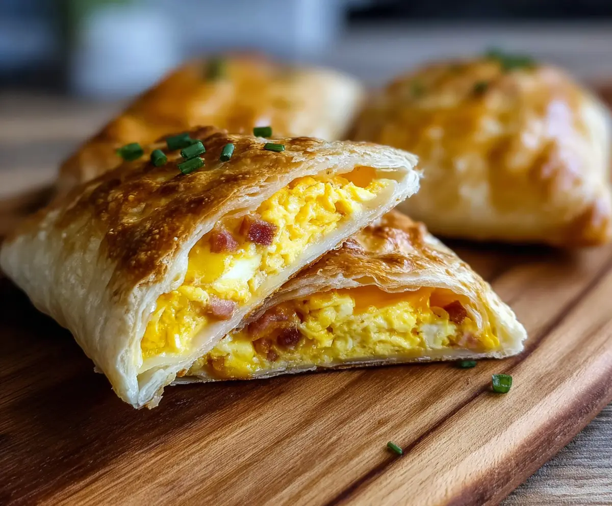 Easy Sourdough Breakfast Pockets