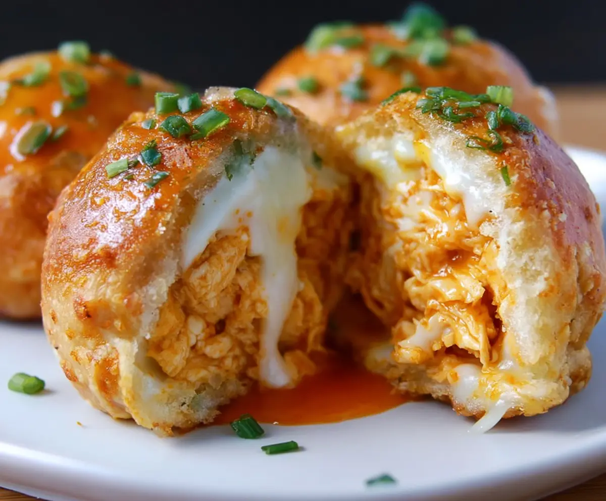 Easy Buffalo Chicken Bombs Recipe
