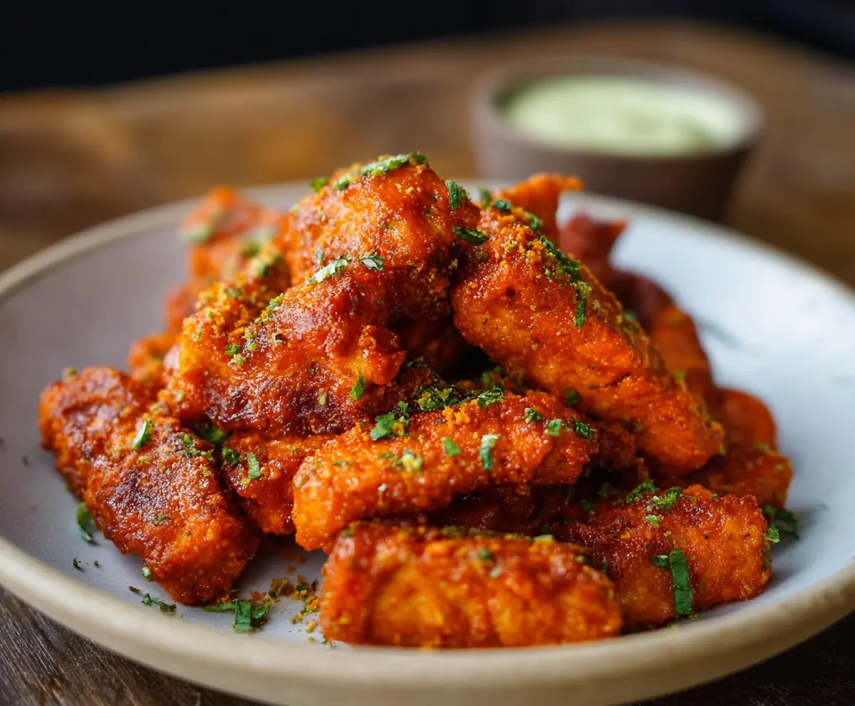 Crispy Buffalo Tofu Wings Recipe