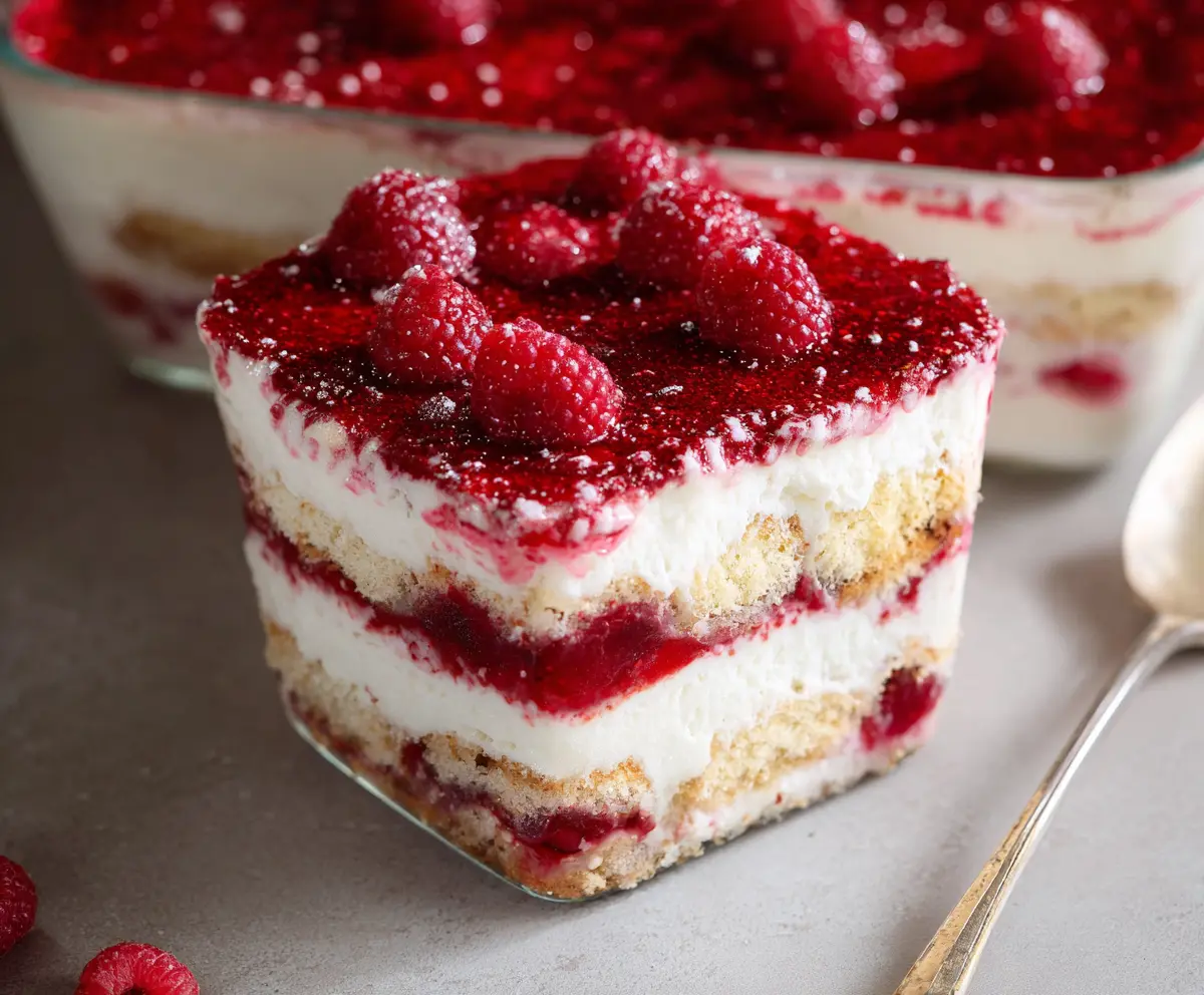 Fresh Raspberry Tiramisu Recipe