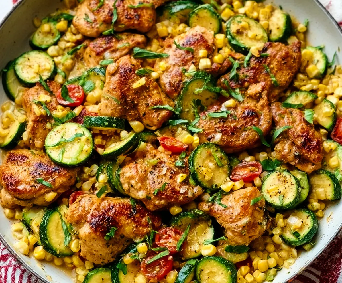 Garlic Butter Chicken with Veggies