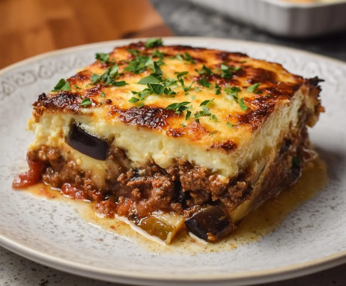 Easy Greek Moussaka Recipe