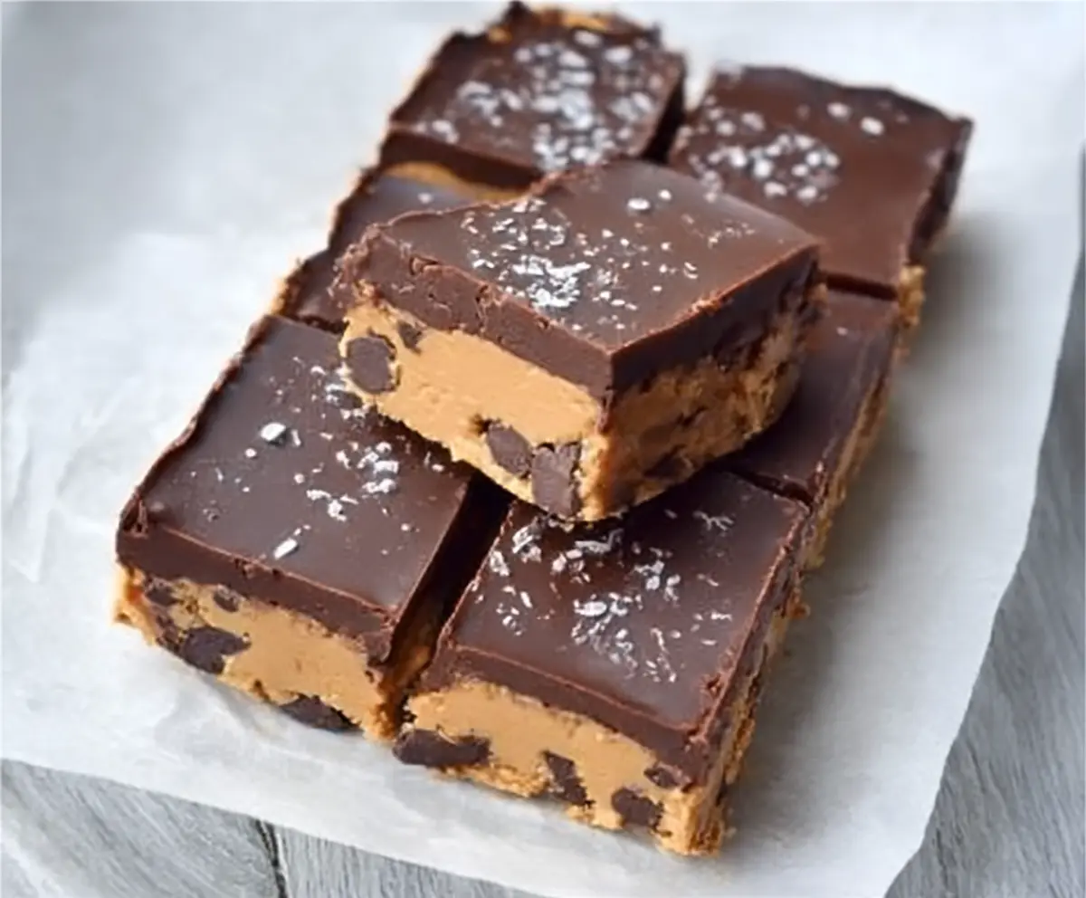 Healthy No Bake Cookie Dough Bars