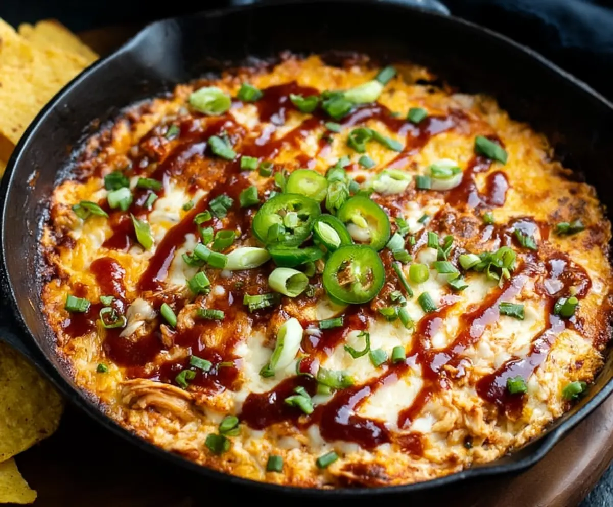 Smokey BBQ Chicken Dip Recipe
