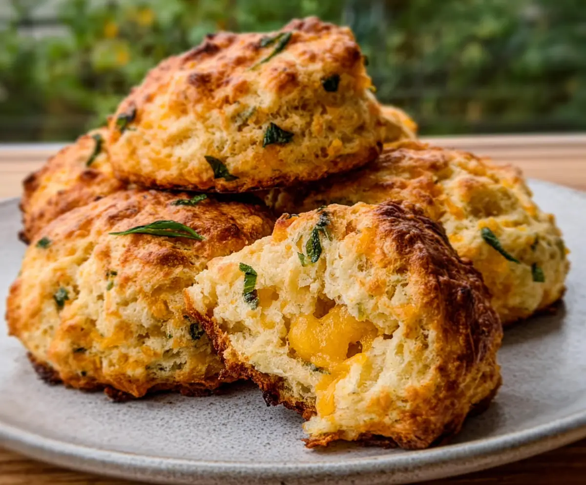 Easy Savory Cheddar Biscuits Recipe