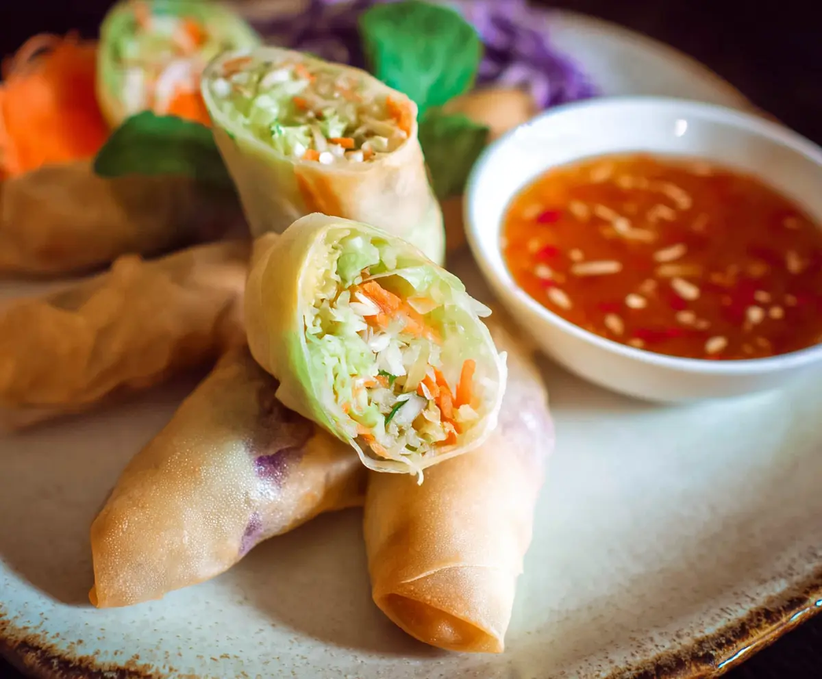 Easy Thai Spring Rolls Recipe