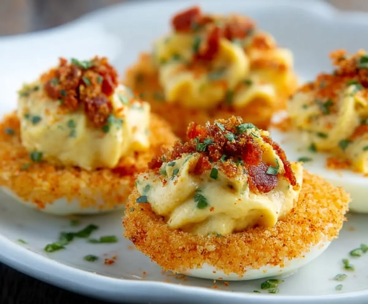 Easy Air Fryer Deviled Eggs