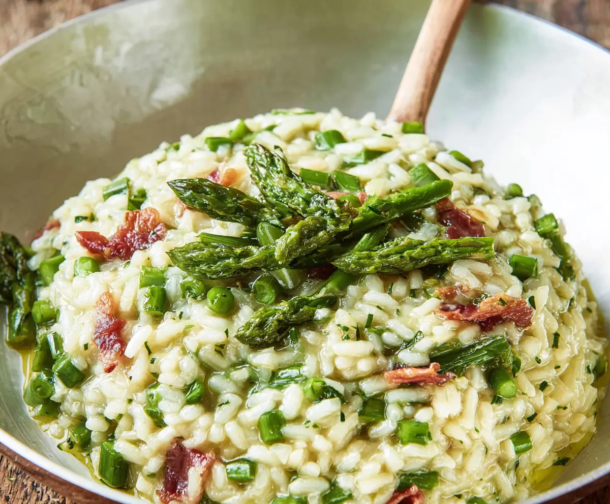 Creamy Asparagus Risotto Recipe