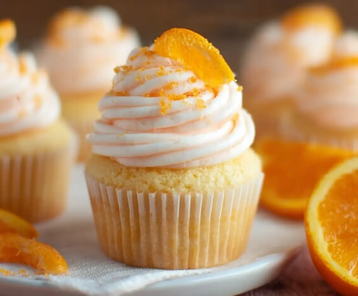 Orange Creamsicle Cupcakes Recipe